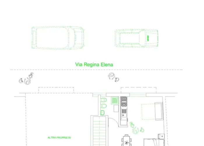 Center Regina Elena 49 King Lägenhet *